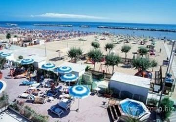 Hotel Diana Viserbella di Rimini Eksteriør bilde